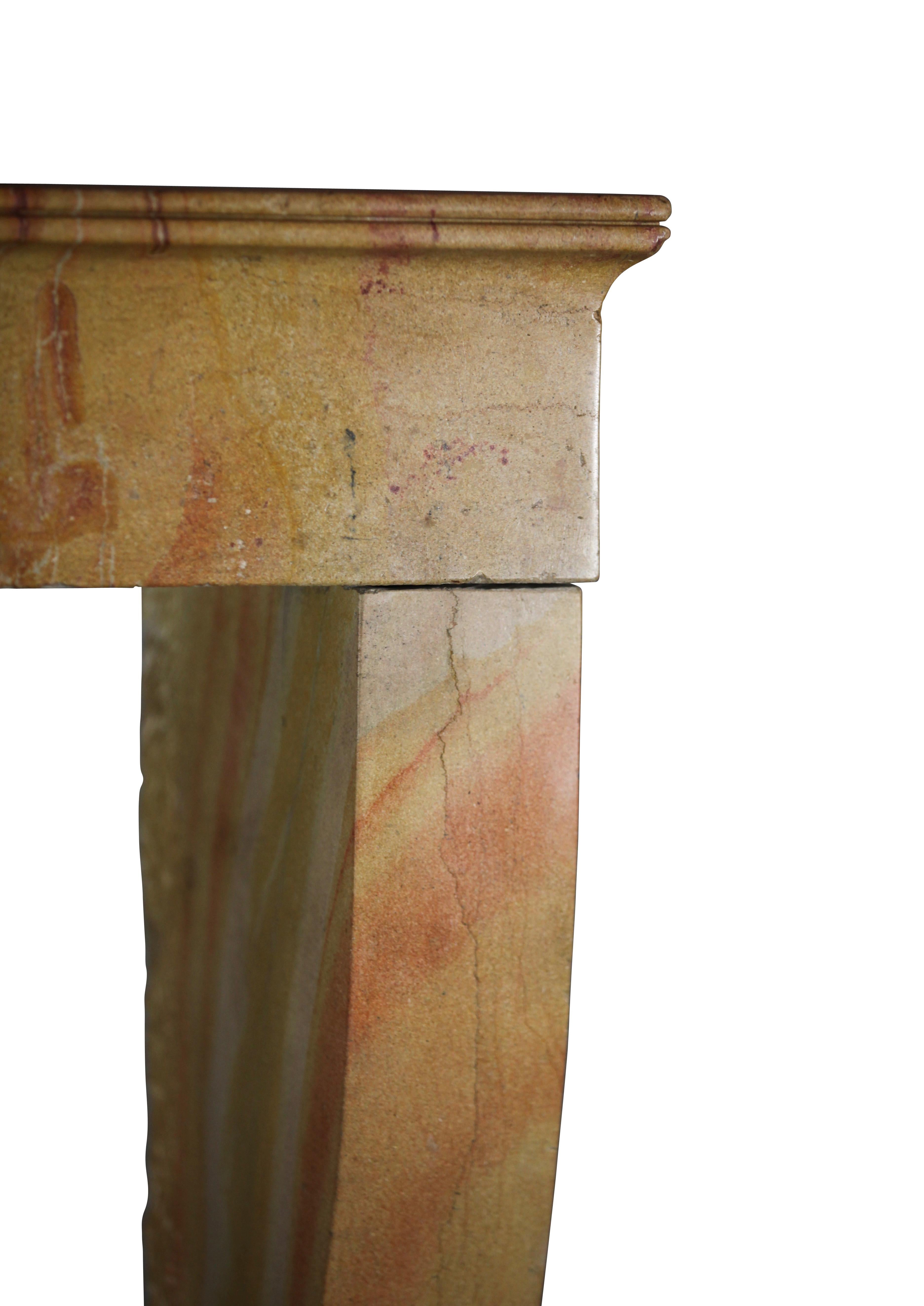 Small Chimney Piece Created by Nature for Eclectic Timeless Interiors For Sale 1