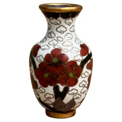 Piccola Cina antica Cloisonné in metallo  Vaso