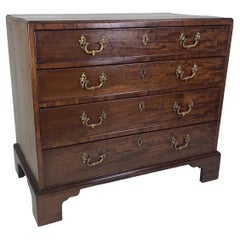 Used Small Chippendale period mahogany Chest of Drawers