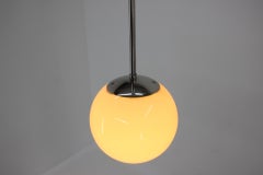 Small Chrome Bauhaus Pendant, 1930s
