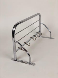 Small, Chrome-Plated, Coat Rack, from the Czechoslovakia, 1960s