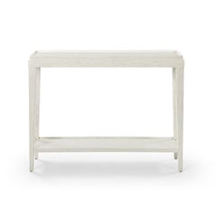 Small Classic Console Table - White