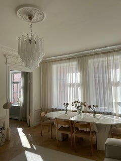 Piccolo lampadario classico di Murano - Lampada a sospensione di Murano per l'ingresso o la camera da letto
