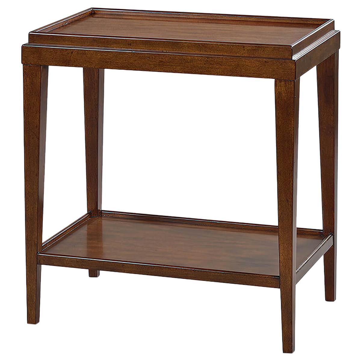 Small Classic Two-Tier Side Table
