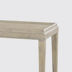 Small Classic Two-Tier Side Table, Greyed