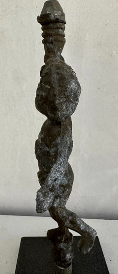 Small Classical Roman Cast Bronze Putto Statue