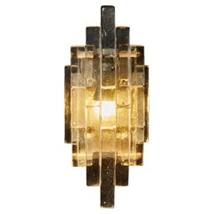 Small Clear Poliarte Wall Sconces