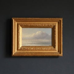 Cloudy Seascape Study von Sir David Young Cameron, antikes Original-Ölgemälde