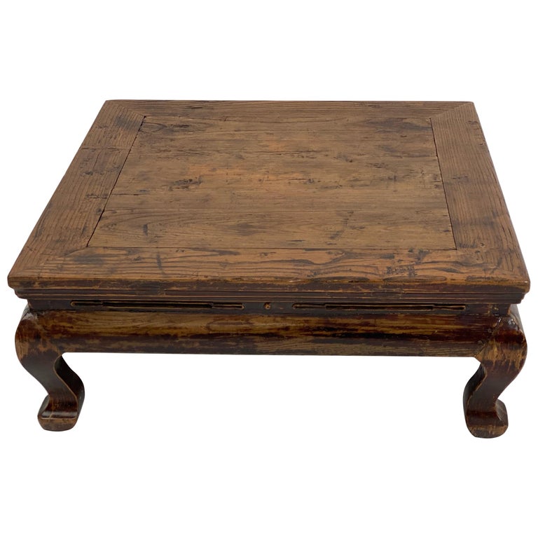 Colonial Antique Coffee Table in Teak Wood For Sale at 1stDibs