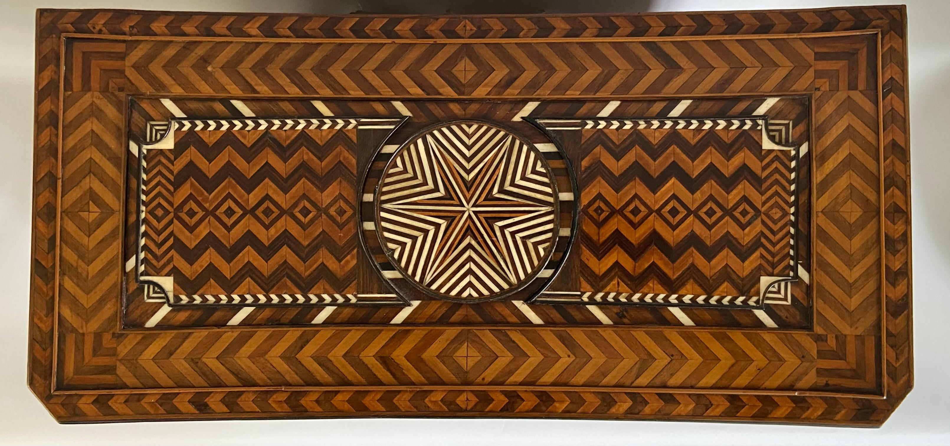 Marquetry Small commode For Sale