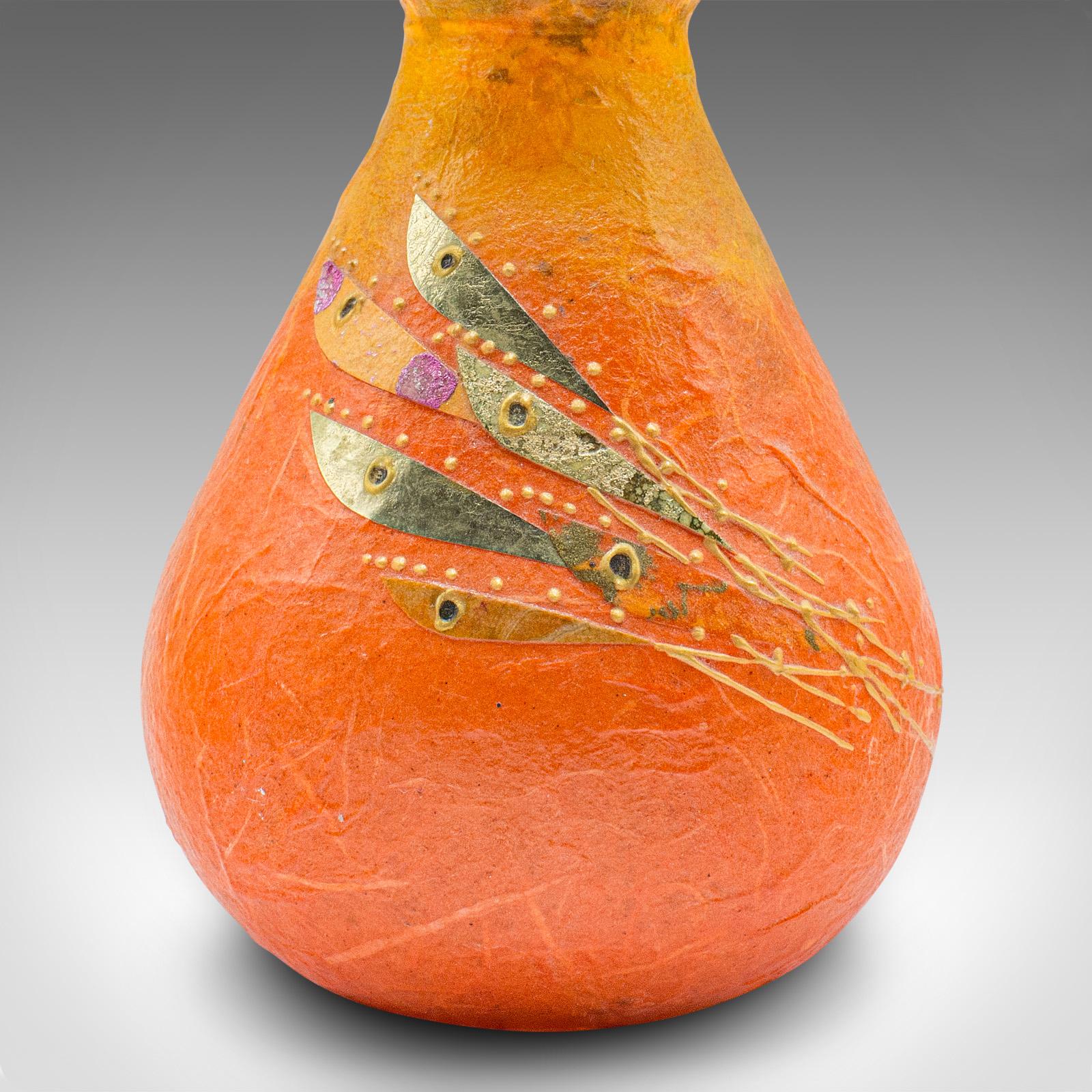 Piccolo portacandele contemporaneo, inglese, vetro artistico, votivo, vaso di fiori, supporto in vendita 1