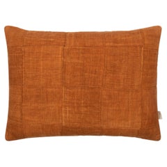 Small Contemporary Earth Red Cushion Cover