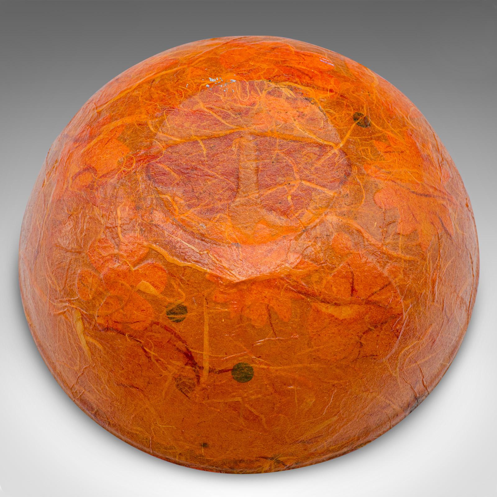 Small Contemporary Pot Pourri Dish, English, Art Glass, Decorative Fruit Bowl For Sale 3