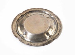 Small Continental Silver Plated Wine Coaster, 1970s