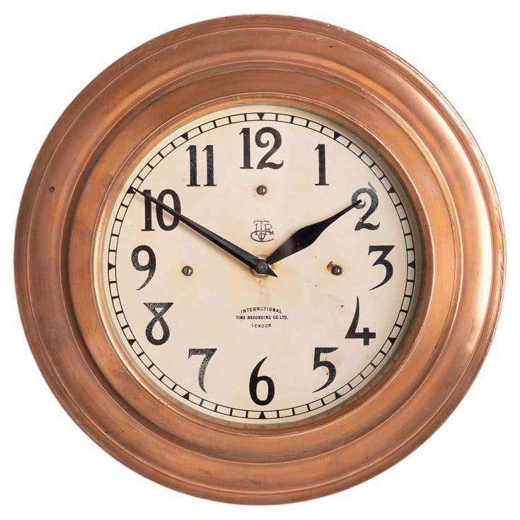 Antique time Clock at 1stDibs | antique time clocks, antique time ...