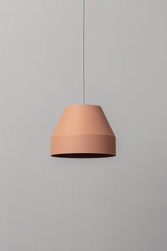 Small Coral Cap Pendant Lamp by +kouple