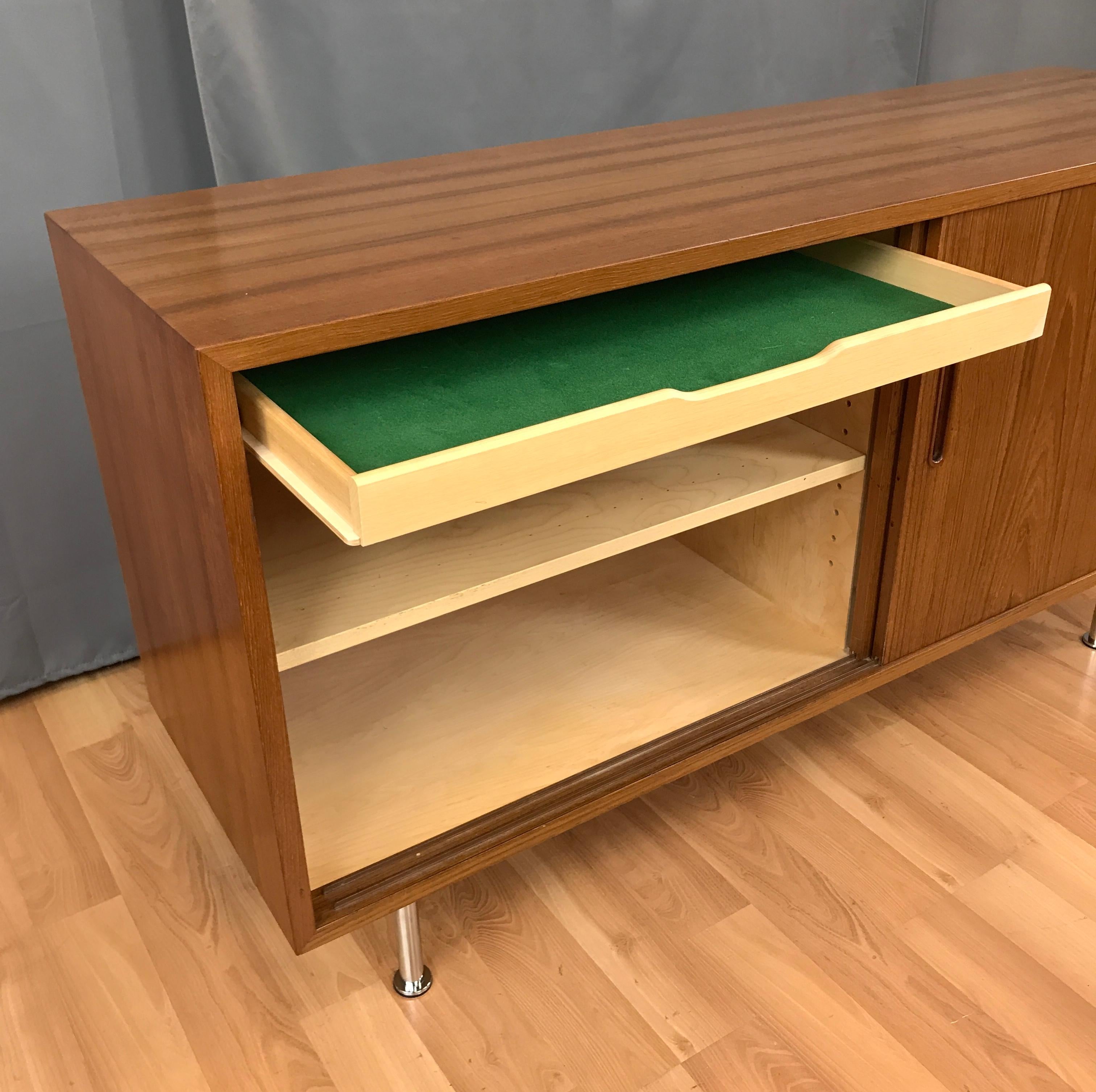 Small Credenza or Sideboard in Teak by Paul Hundevad 2