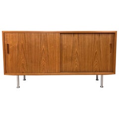 Small Credenza or Sideboard in Teak by Paul Hundevad