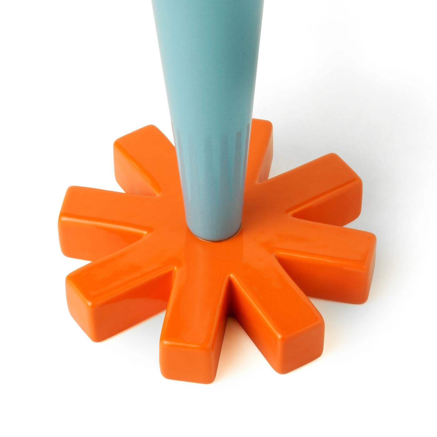 Modern Small Cross Vase by Karim Rashid For Sale