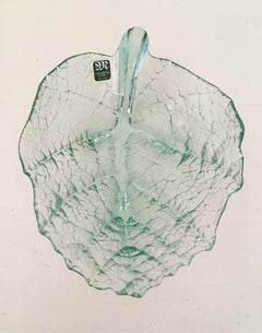 Small Crystal Bowl by Mats Jonasson for Maleras Sweden