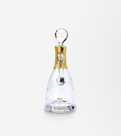 Small Crystal Carafe with Stopper by Moser in the 'Splendid' Pattern