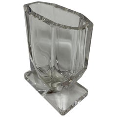 Vintage Small Crystal Vase