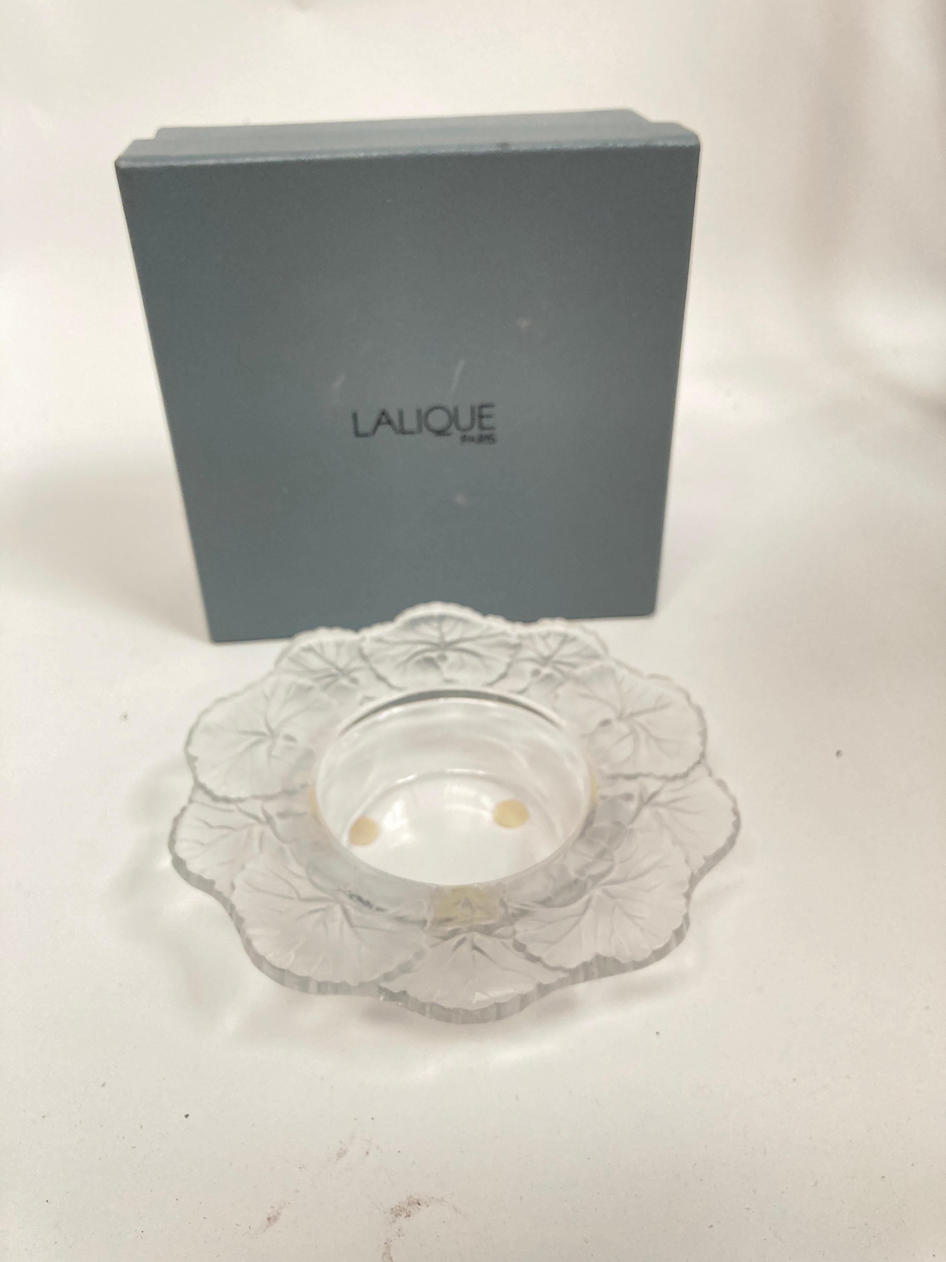 Crystal vide poche by Marc Lalique
France
Circa 1980's