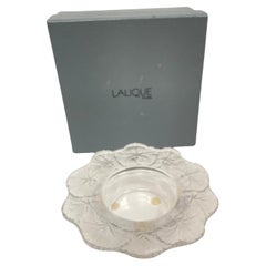 Vintage Small crystal "vide poche " By Marc Lalique