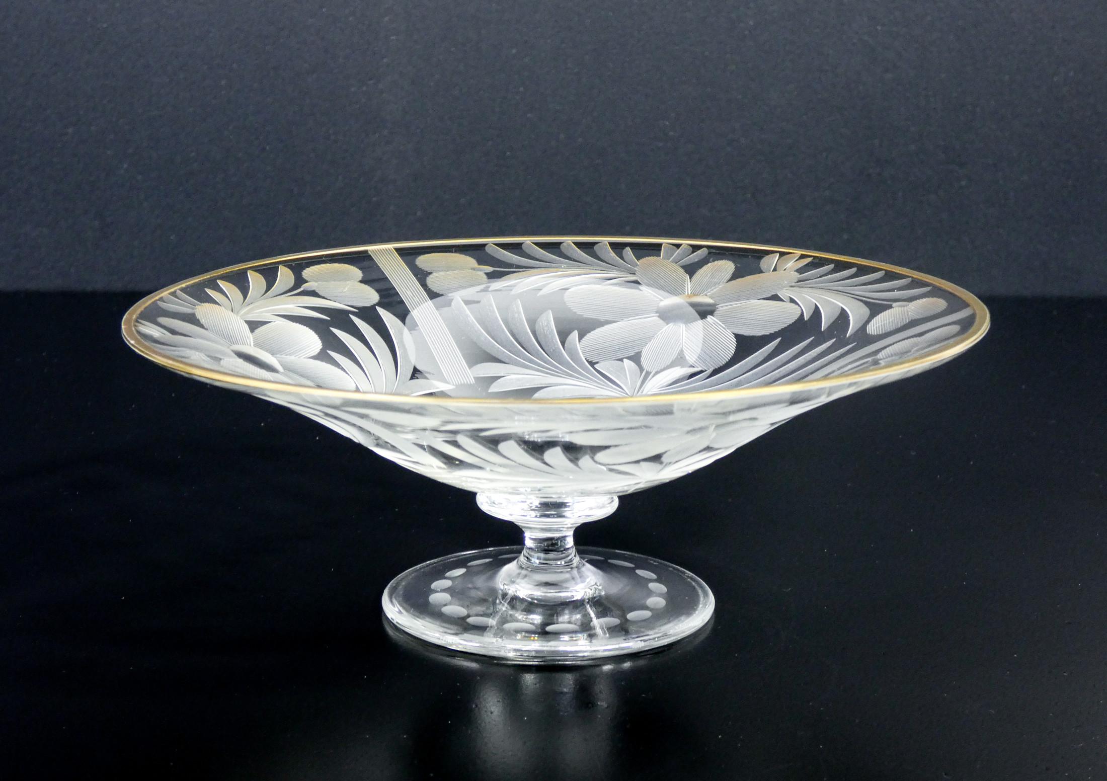 Other Small Cup in Engraved and Gilded Crystal, Daum Nancy, France, 1894 For Sale