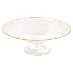Small Cup in Engraved and Gilded Crystal, Daum Nancy, France, 1894