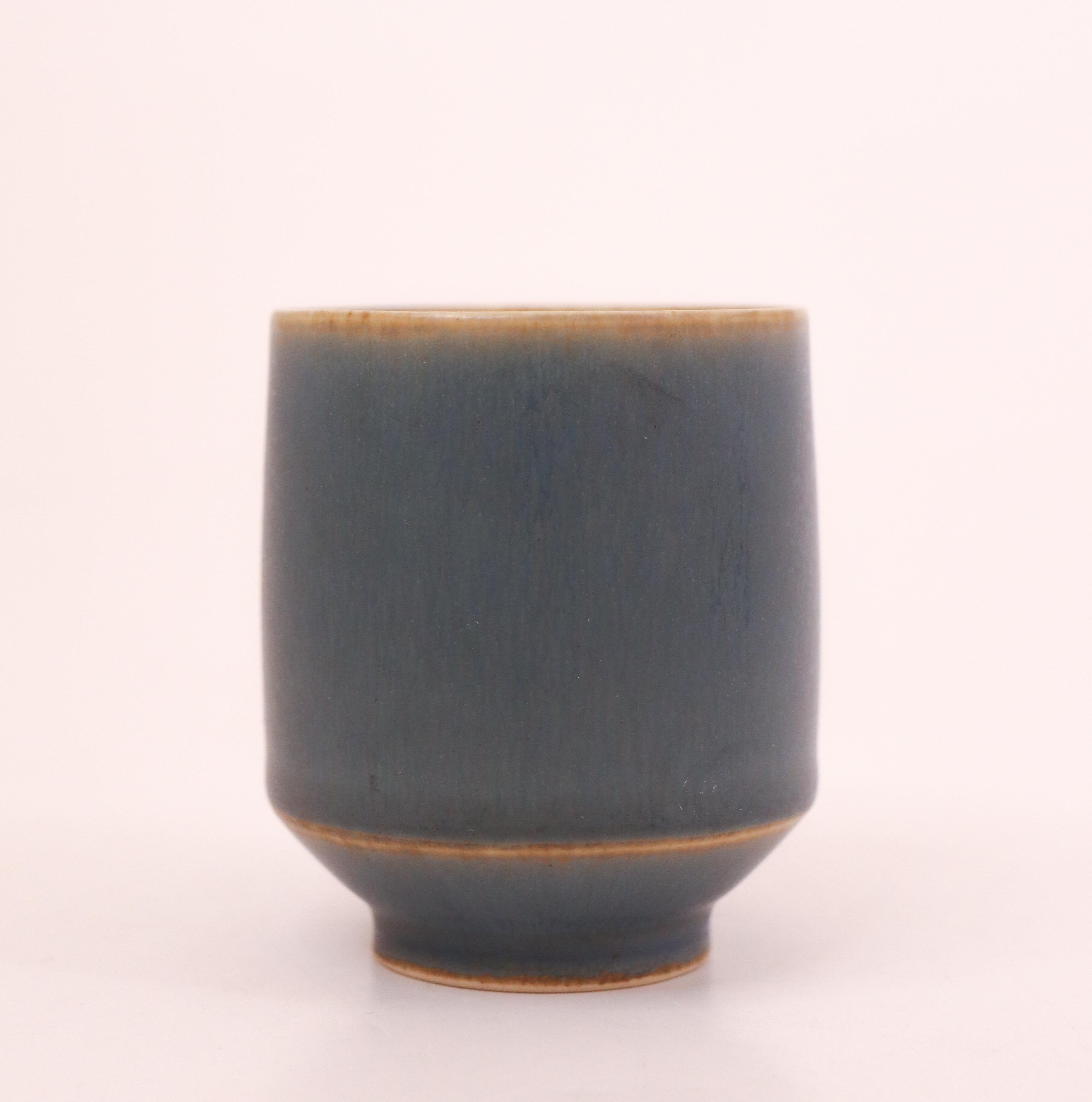 Scandinavo moderno Piccola tazza/vaso, Palshus, Danimarca Per Linnemann-Schmidt, The Modern Scandinavian in vendita