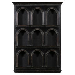 Small Curiosity Wall Cabinet or Small Library, 20th Century.