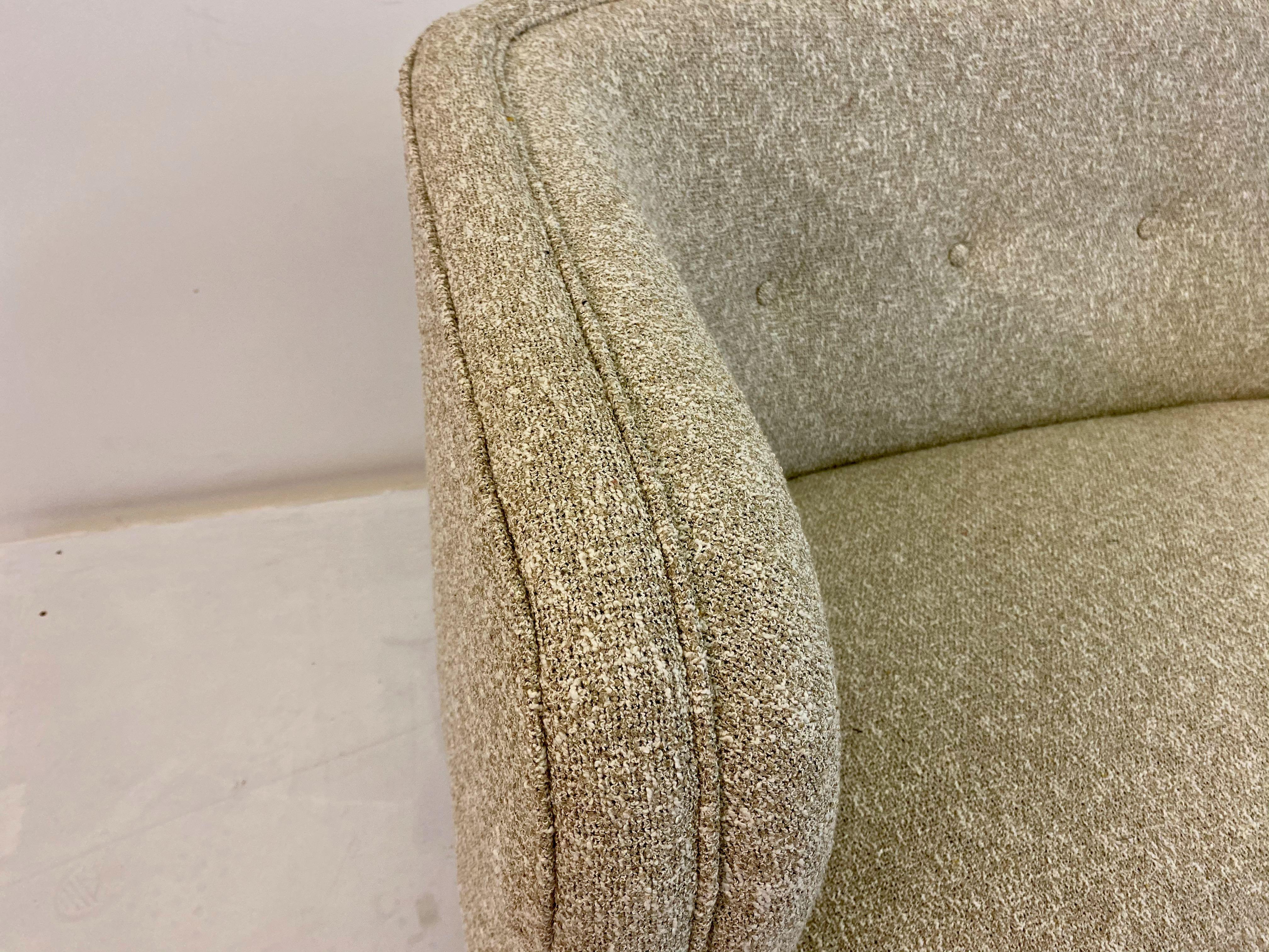 small curved sofa