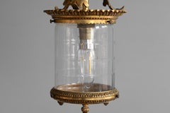 Small Cut Glass Lantern