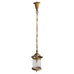Small Cut Glass Lantern