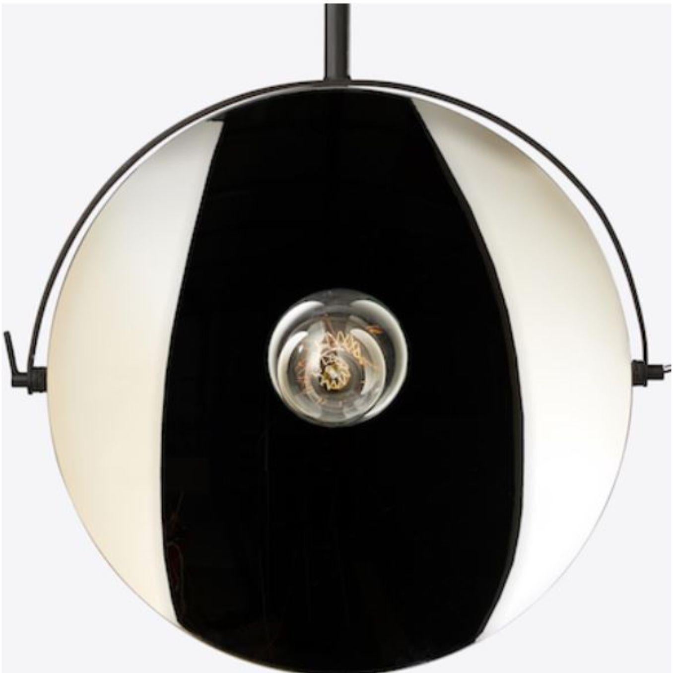 French Small Cyclope Pendant Lamp by Radar