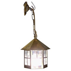 Small Dainty Brass Pendant Lantern  This is a dainty Lantern