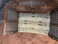 Kleine Damaskus-Bank, orientalische Arbeit aus der Mitte des 19. Jahrhunderts