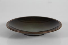 Small Danish Art Deco Just Andersen Decorative Low Bowl of Bronze, 1930s-40s