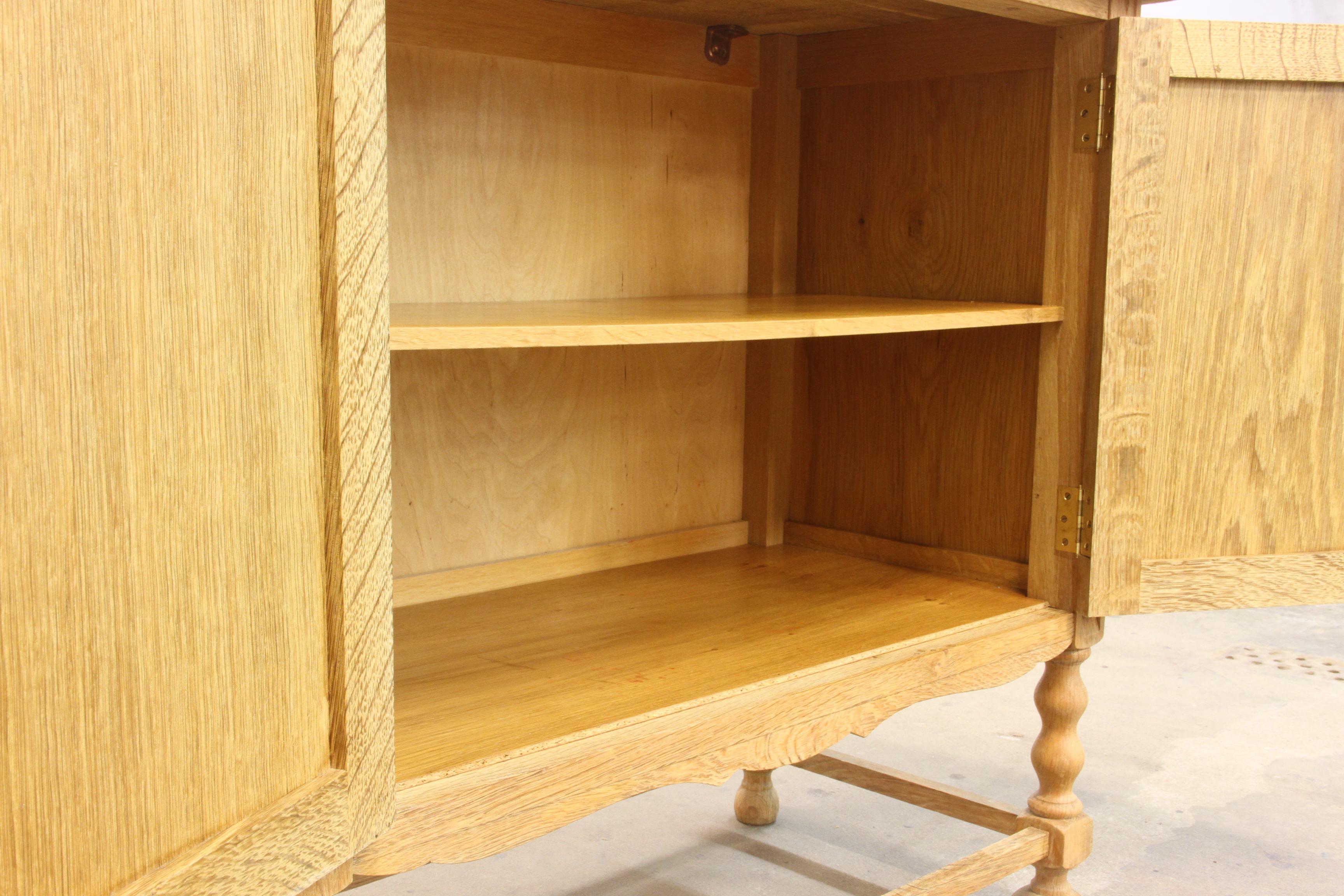 Small Danish Brutalist 1960s Cabinet, Style of Henning Kjærnulf Design 2