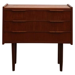 Small Danish Mid-Centrury Modern Teak Chest of Drawers, Sideboard