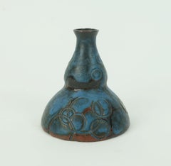 pequeño JARRON danés de cerámica moderna conny walther studio pottery dinamarca años 60