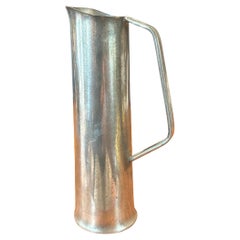 Small Danish Modern Pewter Ewer / Pitcher
