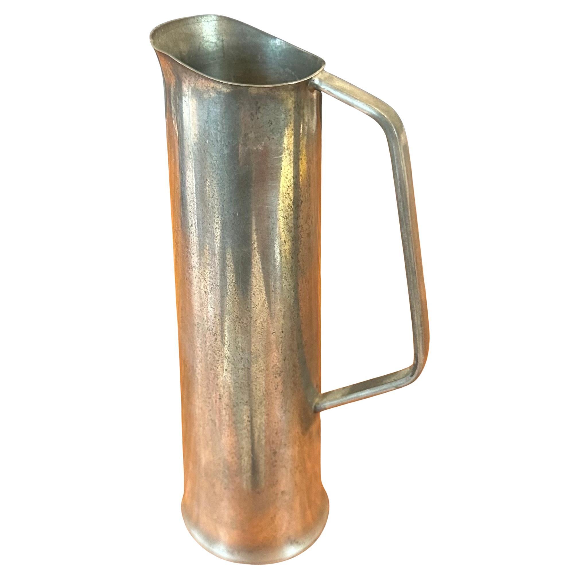 Piccola brocca in peltro danese moderna