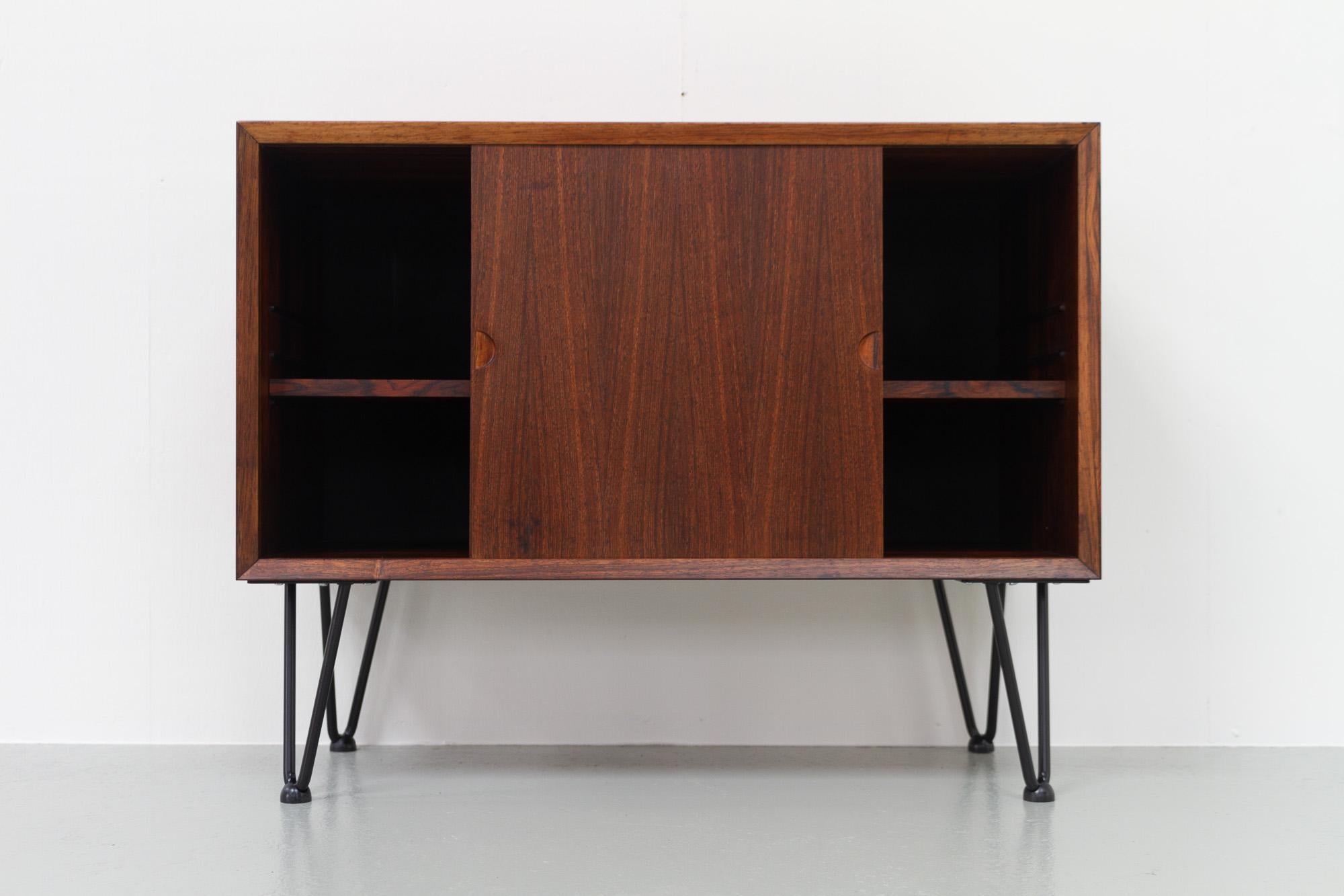 Small Danish Modern Rosewood Sideboard by Poul Cadovius for Cado, 1960s For Sale 5