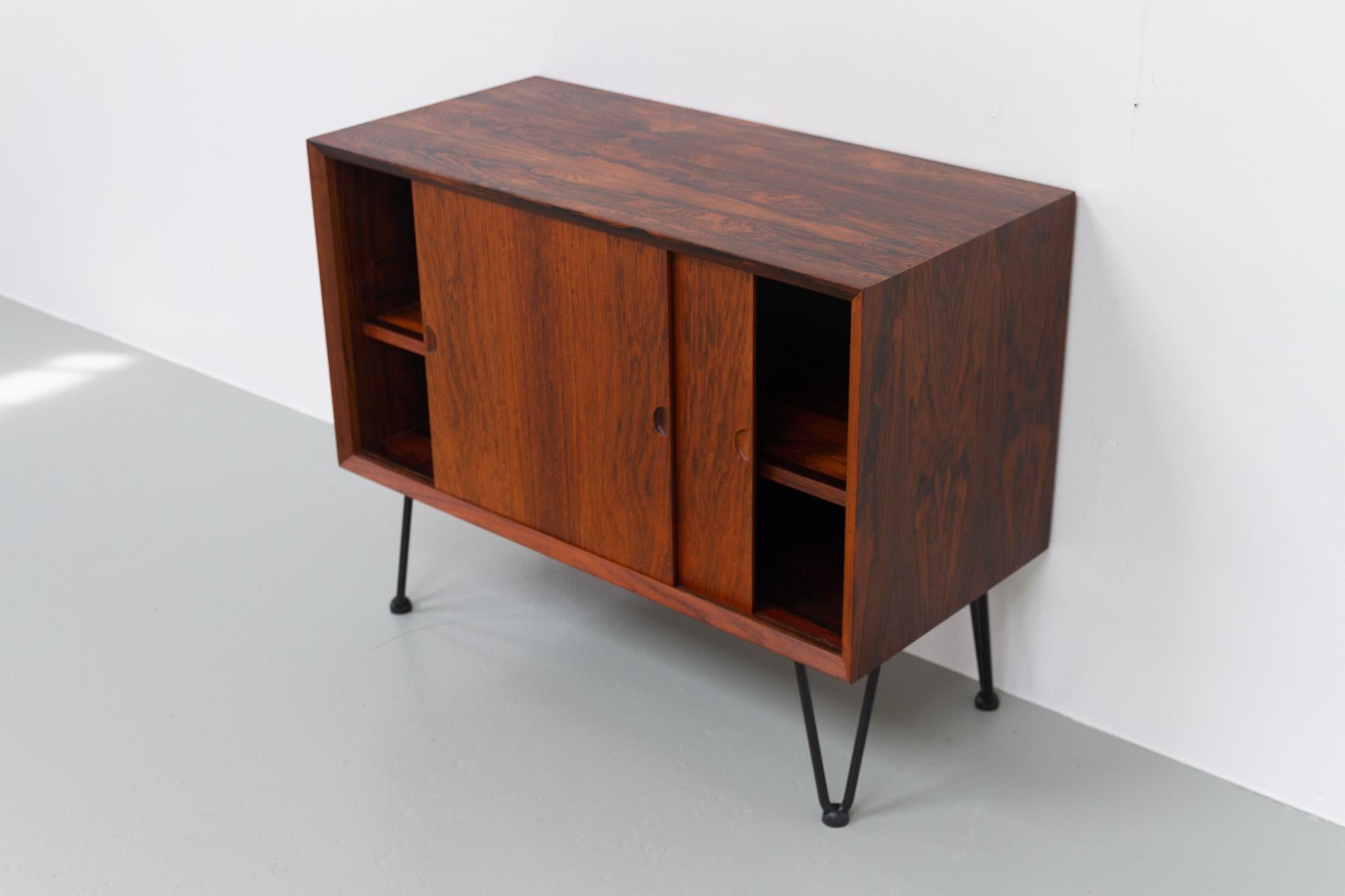 Small Danish Modern Rosewood Sideboard by Poul Cadovius for Cado, 1960s For Sale 6