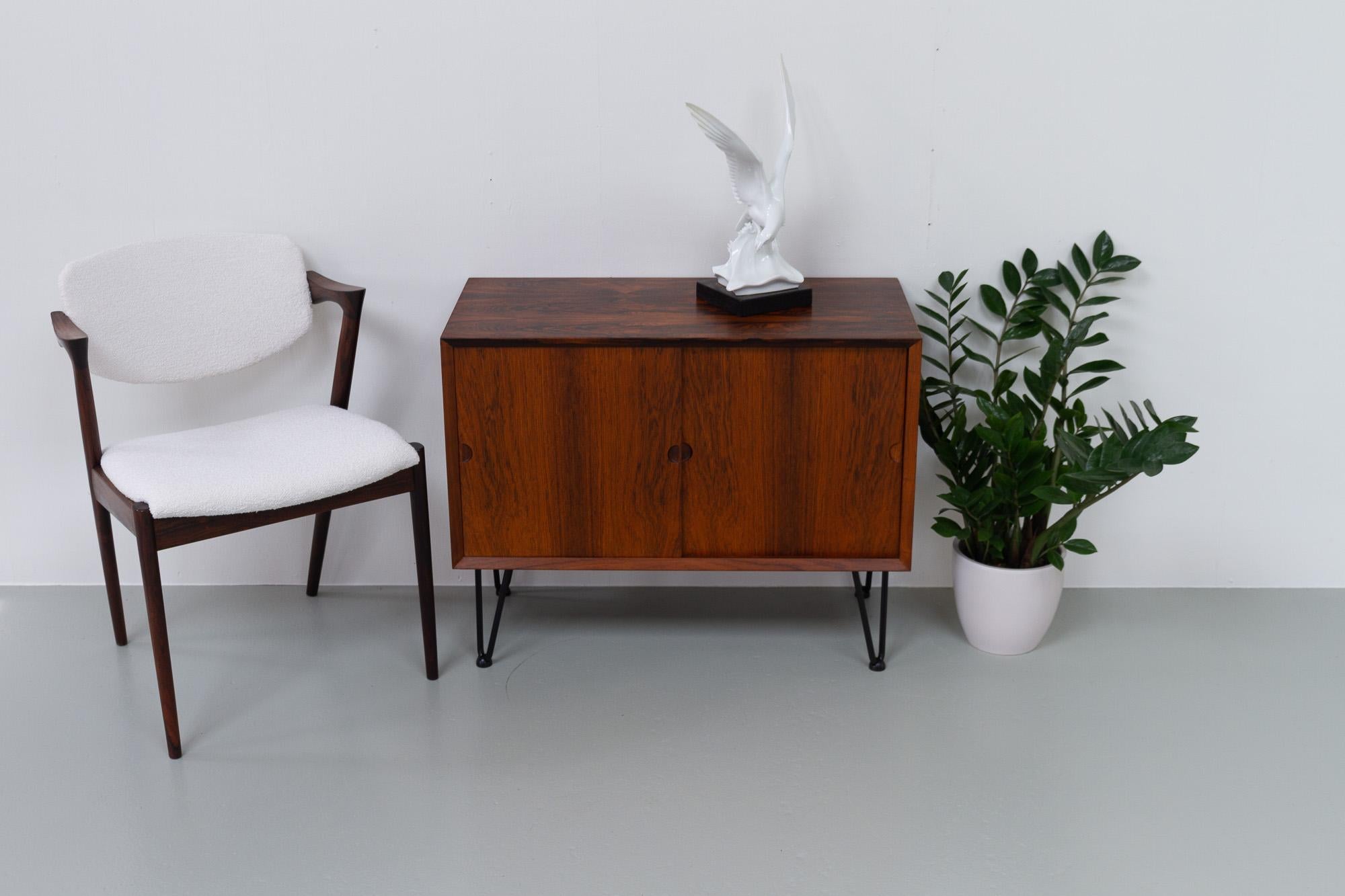 Small Danish Modern Rosewood Sideboard by Poul Cadovius for Cado, 1960s For Sale 9