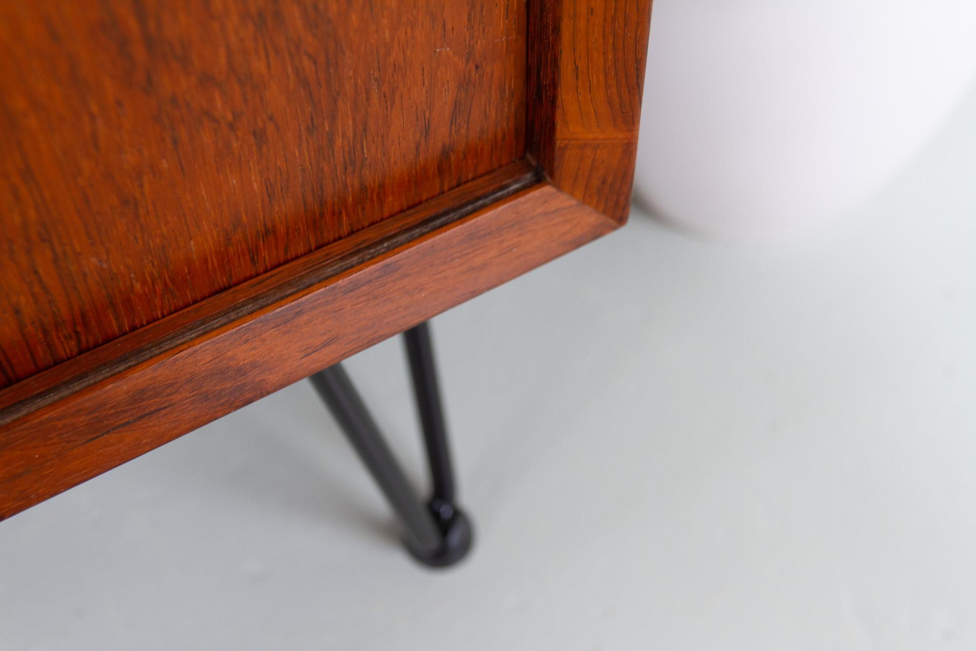 Small Danish Modern Rosewood Sideboard by Poul Cadovius for Cado, 1960s For Sale 12