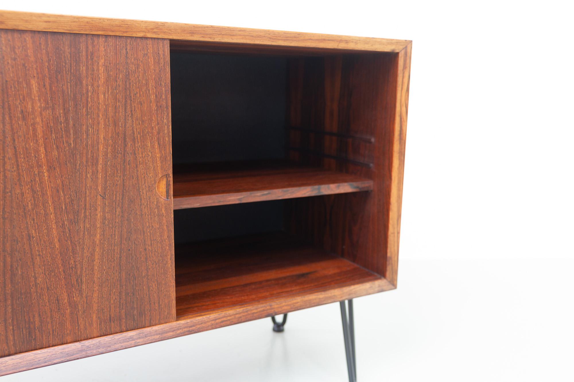 Small Danish Modern Rosewood Sideboard by Poul Cadovius for Cado, 1960s For Sale 1