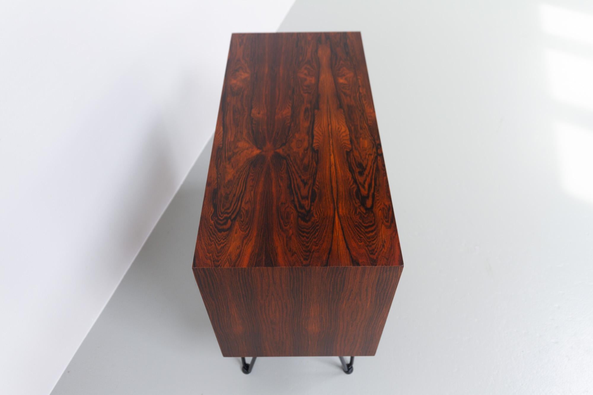 Small Danish Modern Rosewood Sideboard by Poul Cadovius for Cado, 1960s For Sale 2